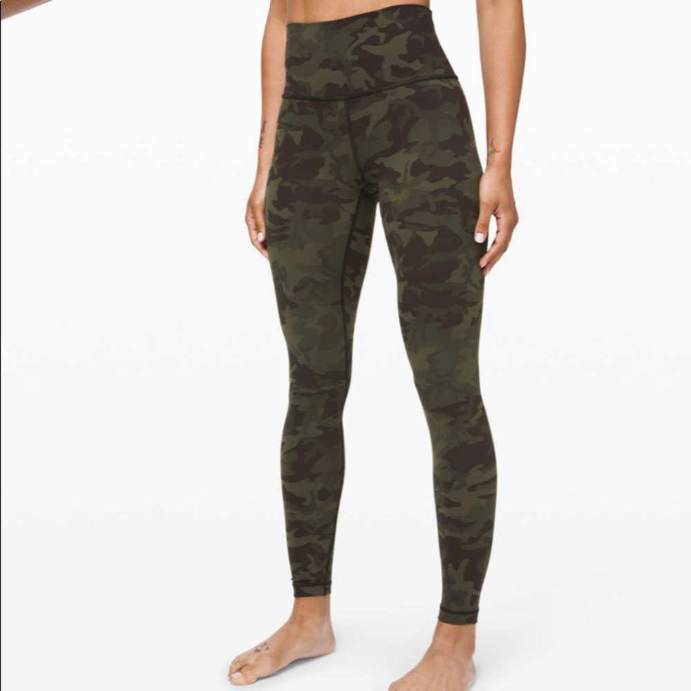 Lululemon Camo Leggings